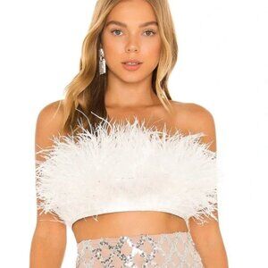 Bronx and Banco Afiya Feather Top